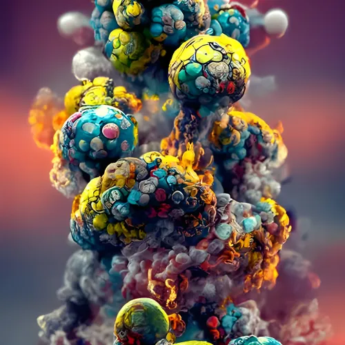 Atomic Particle Meltdown