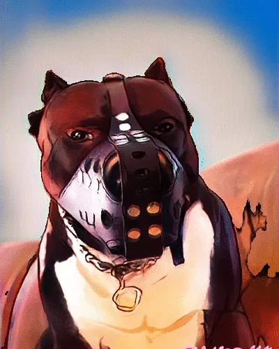 pitbull-art museller
