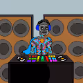 Forgotten Cyber DJ Ape Punks