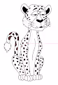 Excited Cheetah Circle