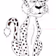 Excited Cheetah Circle
