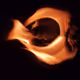 small flame