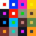 Mega Magnified Pixels