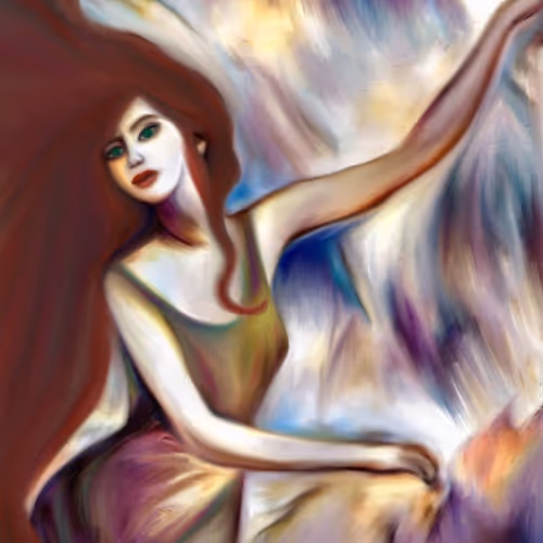 Coraline Muses and Greek Mythology Woman Figures