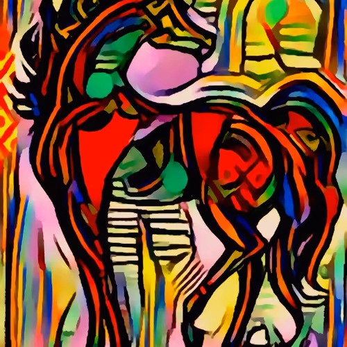 Alburquerque Abstract Horse