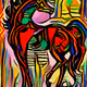 Alburquerque Abstract Horse