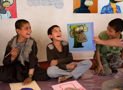 Bored Ape Painter Club (BAPC) - Support the kids!