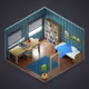 Voxel Rooms In The House