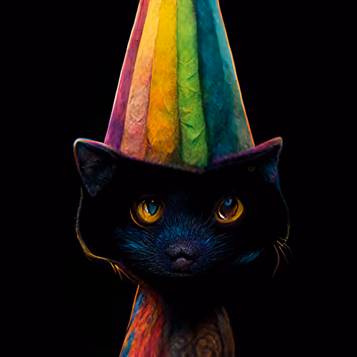 Cats with Party Hats
