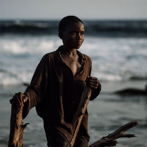 The Little Boy of Lafiaji Beach