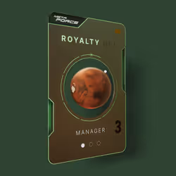 Royalty NFT status 3 : Manager