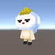 3D Voxel Cute bum siblings
