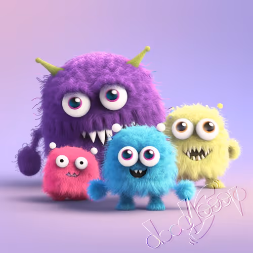 doodlooop wooly monsters AI