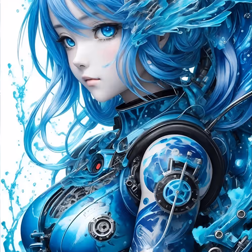 Machine Angel/Code_Color_Light Blue