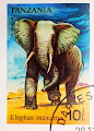 Crypto Elephants of Tanzania Postage Stamps