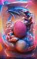 Dragon Tachyon Lucky Stones NFT ART