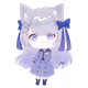 Girl mini character