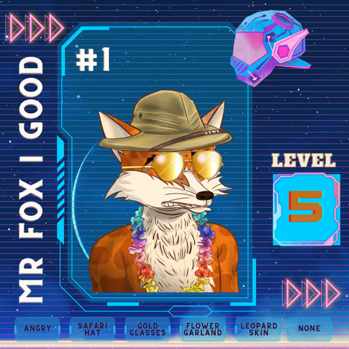 ATWC MR FOX TRAITS CARDS