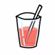 Cup of glass