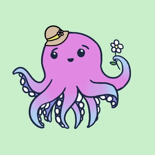 colorful octopus 12
