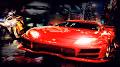 The sports car