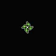 Pixelated Ninja Star
