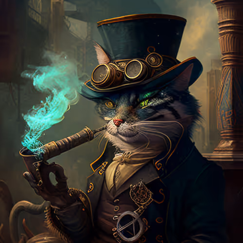 Steampunk Felines