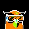 Neon Pixel Owl