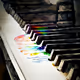 Playing the piano