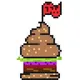 pixel poop pop