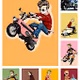 A collection dedicated to illustrations for various givers