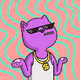 Cat Don't Give a F - old