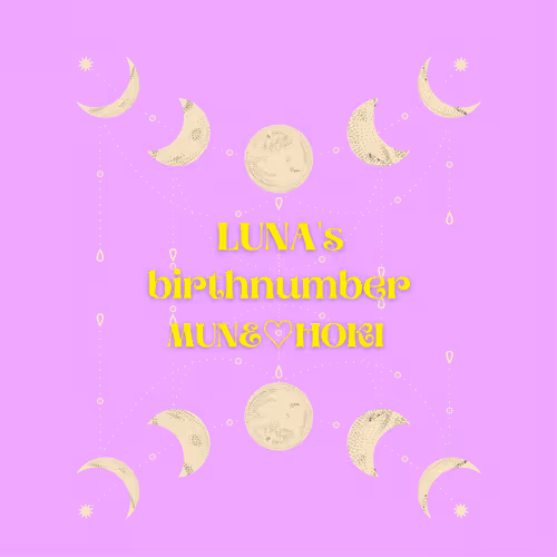 LUNA's birthnumber