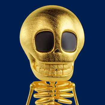 Skeleton Amulet Premium 3D