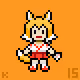 CryptoNinja Pixel art