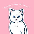 My mom named it ''Meow''