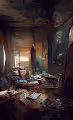 Abandoned Art by AI