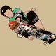Faceless Skaters