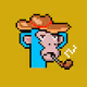 Pixel Cool Monkey Characters