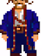 Monkey Island - Guybrush Threepwood Pixel Art