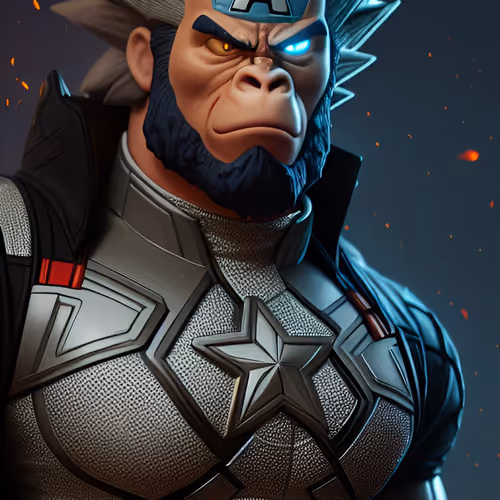 universe 13 born a new hero captain gorilla saiyan