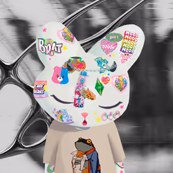 Glitchy Bunny #124