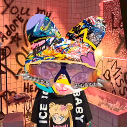 Glitchy Bunny #1130