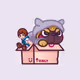 dog in the box