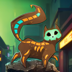 Ghosty Cats #7196