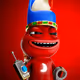 7318