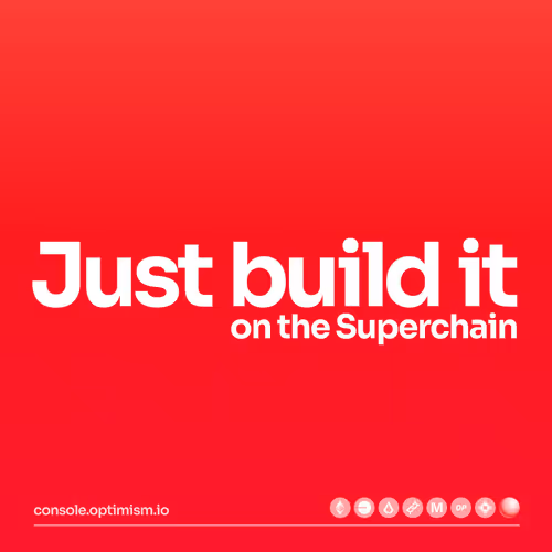 Just build it - on the Superchain