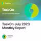 TaskOn July 2023 Monthly Report