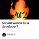 So you wanna be a developer?