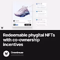 Redeemable phygital NFTs with co-ownership incentives